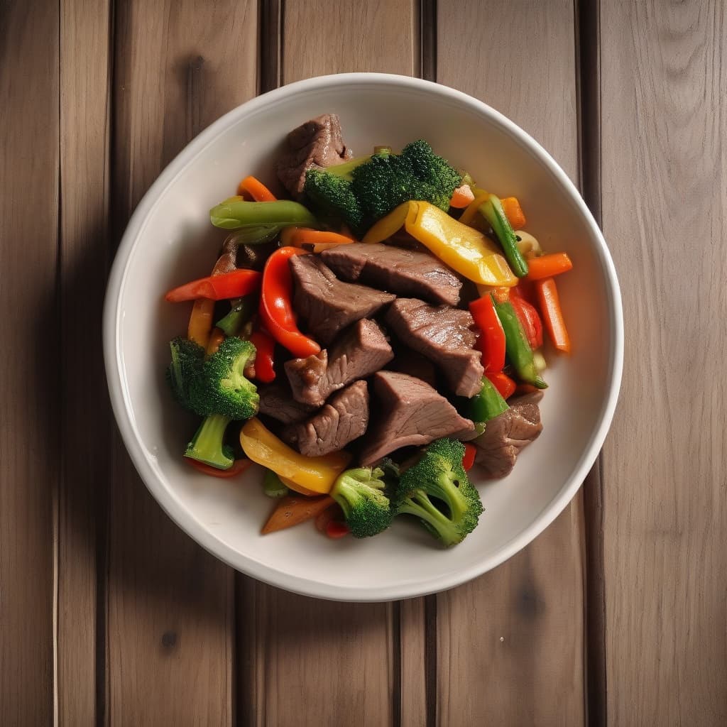 Beef and Vegetables Stir Fry