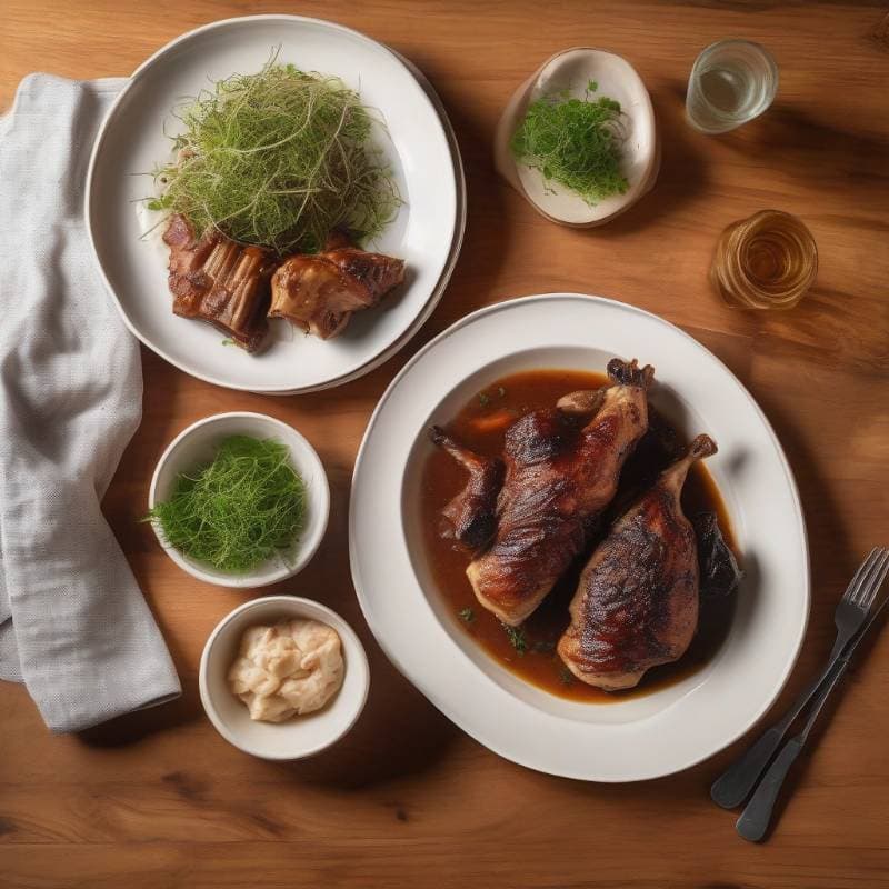 Chicken and Short Ribs