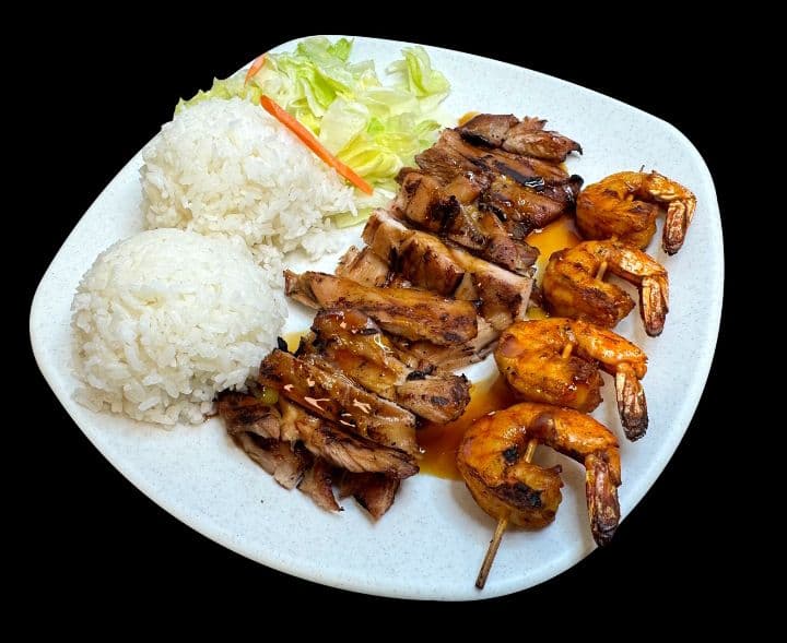 Shrimp & Chicken Combo Teriyaki