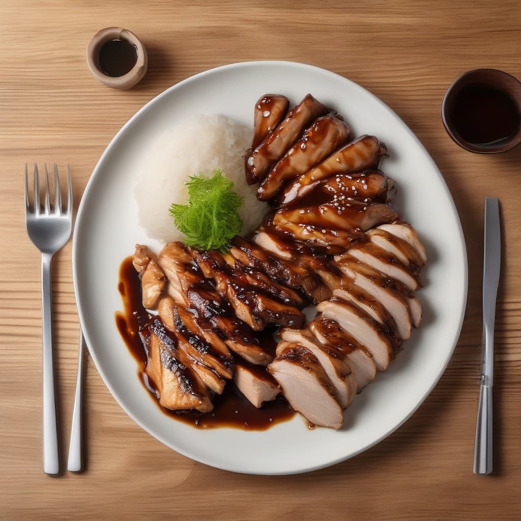 Chicken Breast & Beef Combo Teriyaki