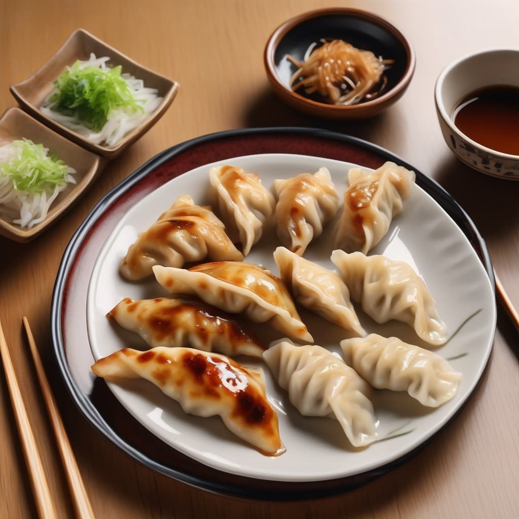 Gyoza & Chicken Combo Teriyaki