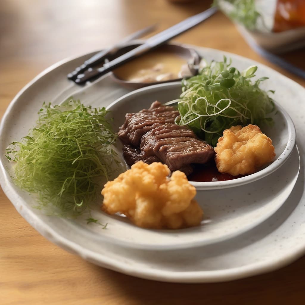 Beef and Tempura