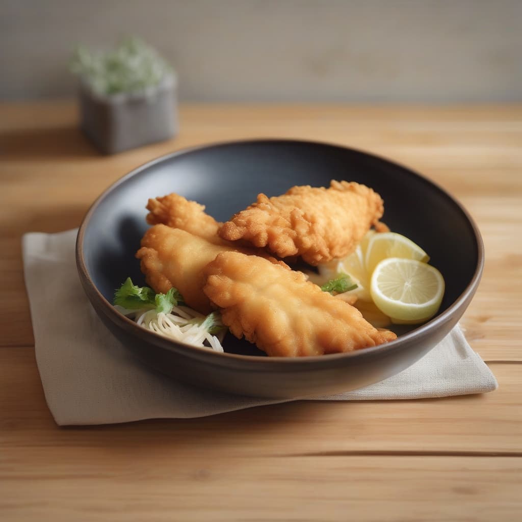 Chicken Breast and Tempura