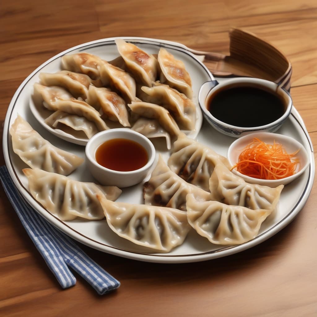 Gyoza & Pork Combo Teriyaki